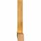 Ekena Millwork Portland Rough Sawn Timber Gable Bracket, Western Red Cedar, 96"W x 28"H x 4"D x 4"F, 7/12 Pitch GBW096X28X0404POR00RWR - alternate 3